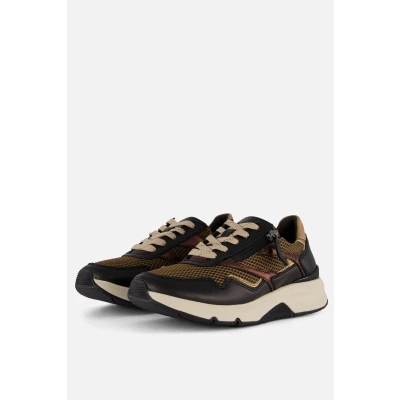Afbeelding van Dames Sneakers Gabor 56.896.43 Rolling Soft Brons Maat 5