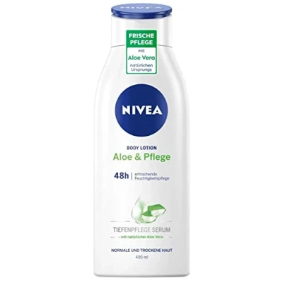 Afbeelding van 6x NIVEA Bodylotion Aloe &amp; Vera voor de normale en droge huid 400ml