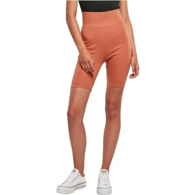Afbeelding van Urban Classics HIGH Waist Cycle Legging, Dames, Maat: 32, Terracotta