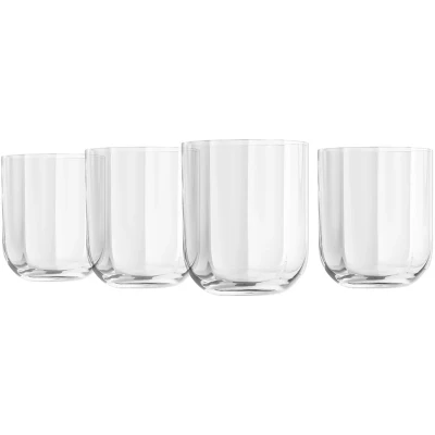 Afbeelding van Luigi Bormioli Mixology Jazz whiskyglas 35 cl set van 6 Transparant
