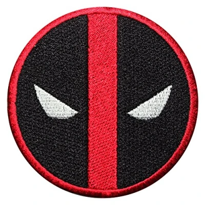 Afbeelding van Deadpool Iron On patch Naai op Geborduurde Patch/Badge voor kleding Shirts Jeans etc