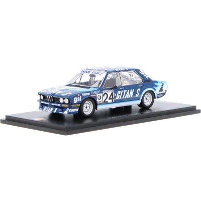 Afbeelding van BMW 530i Spark Modelauto 1:43 1981 Jean Louis Trintignant / Marianne Hoepfner Alain Cudini