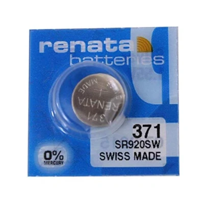 Afbeelding van Renata Batterij 371 SR920SW ZILVER 1.55V ZWITSERS GEMAAKT