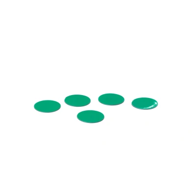 Afbeelding van Symbool Cirkel groen, set van 5 stuks
