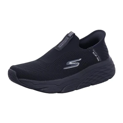 Afbeelding van Skechers MAX Cushioning Elite Advantageous Sneakers laag, Heren, Maat: 41, Schwarz Textiel