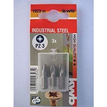 Afbeelding van KWB 1023 03 Bits Standaard, Pozidriv DIN 8764