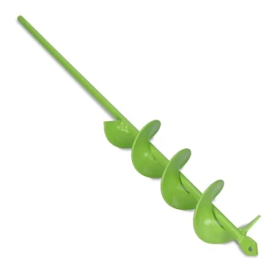 Afbeelding van WERHE Grondboor voor boormachine 50 mm Ø, 220 lengte Tuinboor accuschroevendraaier planten, bloemen en kuilen graven Graafgereedschap tuin