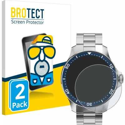 Afbeelding van BROTECT Antireflecterende schermbeschermer mat, Smartwatch beschermfolie, Transparant