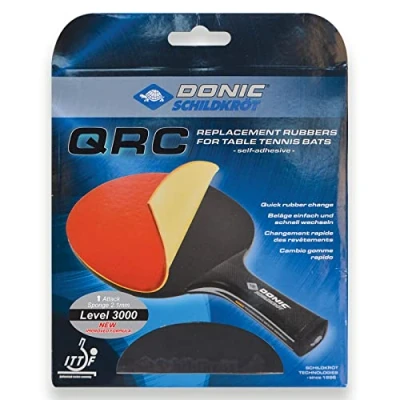 Afbeelding van Schildkrüt mannen 3000 Energy tafeltennis batch qrc beg, zwart/rood, M EU