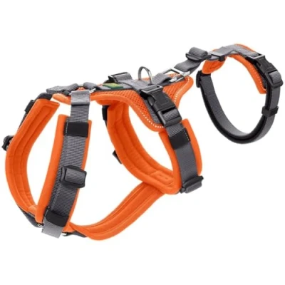 Afbeelding van Veiligheidstuigje Maldon kleur oranje/grijs, maat S M
