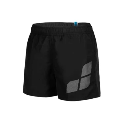 Afbeelding van Arena Strandshorts met R logo voor jongens, Blue Lake Soft Green, 14 15 Jaar