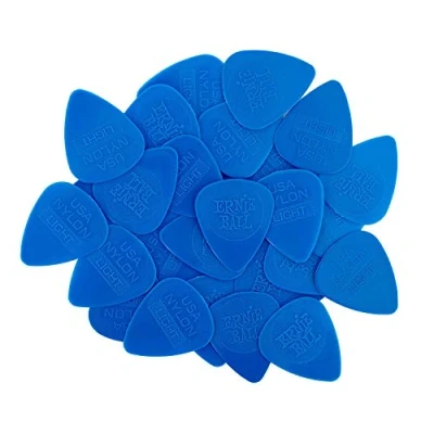 Afbeelding van Ernie Ball nylon plectrum 0.53mm blauw
