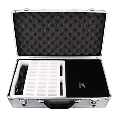 Afbeelding van Retekess TT001 Tour Guide System laadbox met 32 sleuven compatibel T130 T131 2 voor zenders en 30 ontvangers