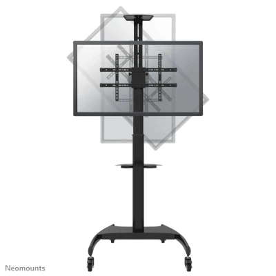 Afbeelding van PLASMA M1900E is een verrijdbaar meubel voor flat screens t/m 70 inch (178 cm), 90 rotatie Zwart