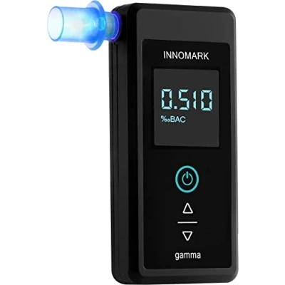 Afbeelding van ACE INNOMARK gamma Alcoholtester Zwart 0.07 tot 4.00 ‰ Incl. display