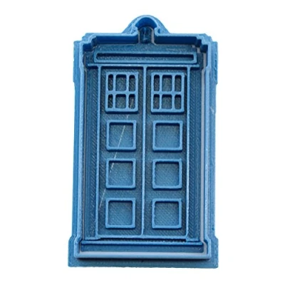 Afbeelding van Cuticuter Doctor Who Tardis uitsteekvorm, blauw, 8 x 7 1,5 cm