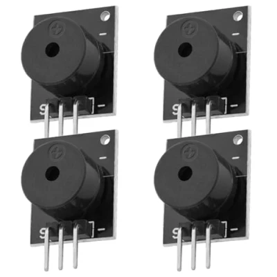 Afbeelding van GERUI 4 x KY 006 Passieve Piezo Buzzer alarmmodule compatibel met Arduino en Raspberry Pi