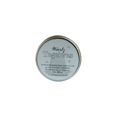 Afbeelding van Wiertz Tegelwas zwart 250 g