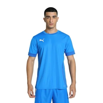 Afbeelding van Puma voetbalshirt TeamGOAL kobaltblauw/wit