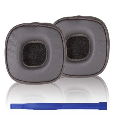 Afbeelding van Aiivioll Marshall Major III Oorkussens / Ear Cushion/Oorkussens Vervanging Memory Foam Protein Lederen Compatibel met 3 Draadloze Hoofdtelefoon (Bruin)