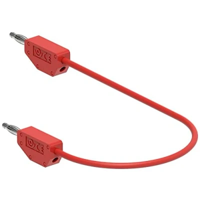 Afbeelding van Electro PJP 214 CD1 50R Meetsnoer Bananenstekker 0.50 m Rood 1 stuk(s)