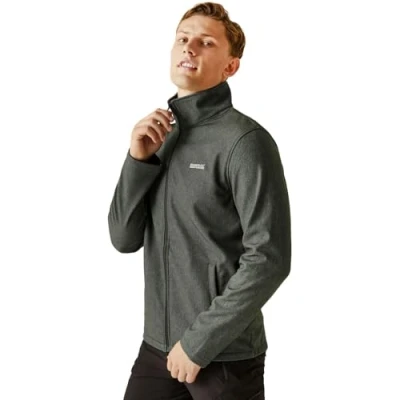 Afbeelding van De Cera V softshell wandeljas van Regatta heren grijs