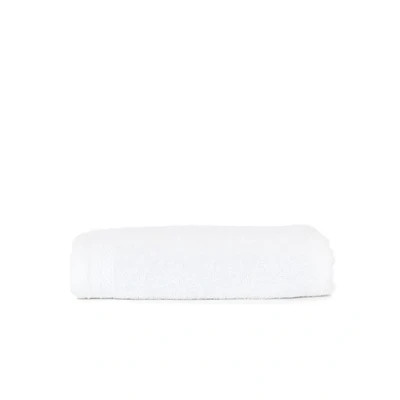 Afbeelding van The One Towelling Organic Handdoek 50 x 100 cm Hoge vochtopname Met ophanglus 550 gr/m² 100% Organisch katoen Wit