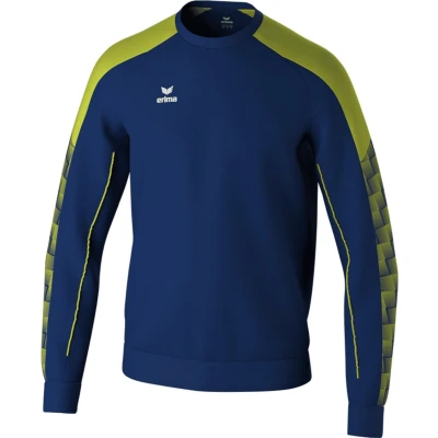 Afbeelding van Erima Evo Star Sweatshirt Kinderen Marine / Lime Maat: 140
