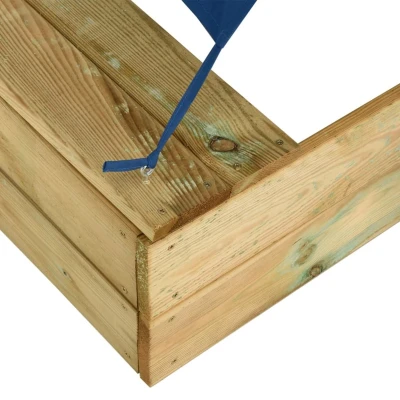Afbeelding van Zandbak met dak 80x60x97,5 cm geïmpregneerd grenenhout