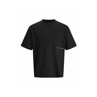 Afbeelding van Jack &amp; Jones RÜCKEN Rundhalsausschnitt Tshirt print, Heren, Maat: XS, Black