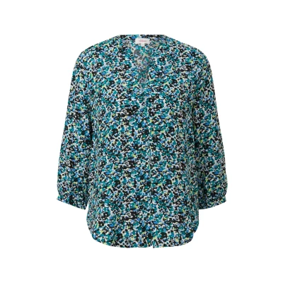 Afbeelding van s.Oliver ALL OVER Blouse, Dames, Maat: 36, Schwarz