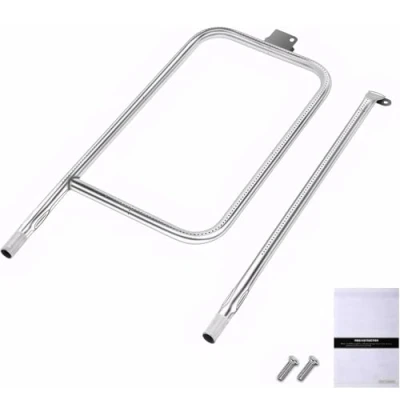 Afbeelding van GFTIME BBQ branderbuis Roestvrijstalen reparatieset Vervangende onderdelen 60036, 80385 voor Weber Q serie Q300, Q320, Q3000, Q3200, 404341, 57060001, 586002, 65032 Gasgrills 13122