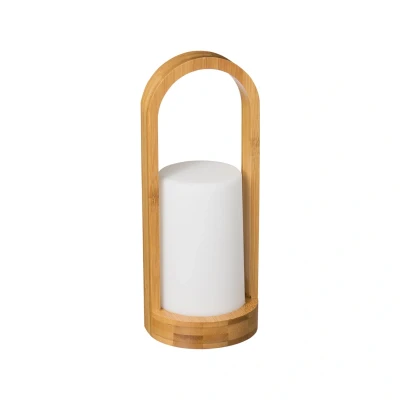 Afbeelding van LED Kaarshouder Bamboo Easy