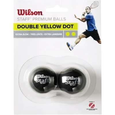 Afbeelding van Wilson Staff Squash Squashballen met 2 ballen
