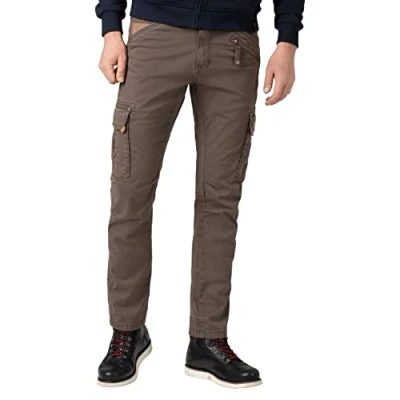 Afbeelding van Timezone Regular Rogertz herenbroek, Earth Grey., 33W / 34L