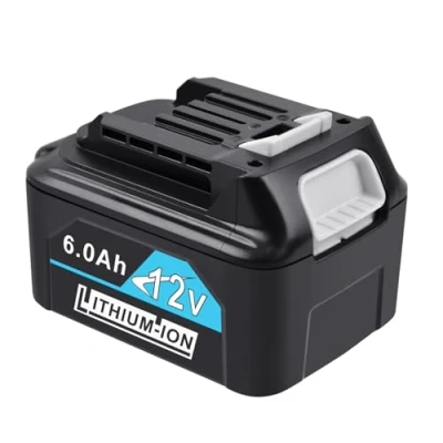 Afbeelding van iPrize 10,8 V/12 V 6,0 Ah Li Ion reserveaccu voor Makita BL1020B BL1021B BL1040 BL1041B