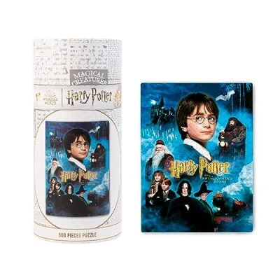Afbeelding van Grupo Erik Puzzel Harry Potter: Philosopher&#039;s Stone Legpuzzel 500 Stukjes 61 x 45,7 cm Inclusief geschenkverpakking en poster