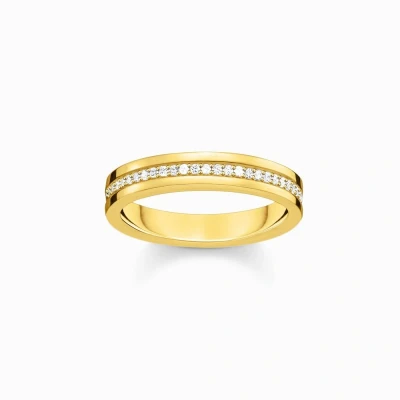 Afbeelding van Thomas Sabo Damesring Zilver goud