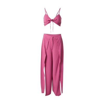 Afbeelding van Trendyol Fuchsia Geweven Split Blouse Broek Strandset Tbess21Au0092