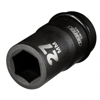 Afbeelding van Draper Expert Hi Torq zeskant diepbedsteeksleutel 1 inch vierkante aandrijving 27 mm