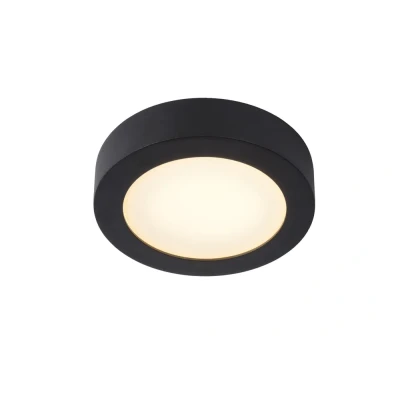 Afbeelding van Lucide Brice plafondlamp 18 cm Zwart