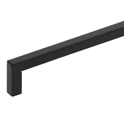 Afbeelding van Meubelgreep E8 BA 736 mm RVS zwart mat Stanggreep/relinggreep van SOTECH