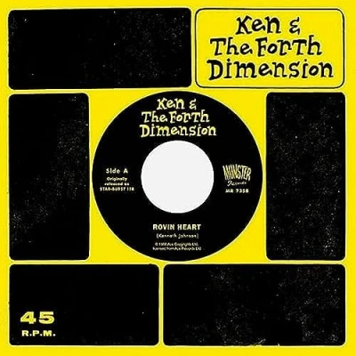 Afbeelding van Ken &amp; the Forth Dimension Rovin&#039; Heart (Single)