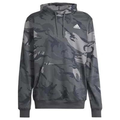 Afbeelding van adidas Heren Seasonal Essentials Camouflage Hoodie, dgh solid grey, M
