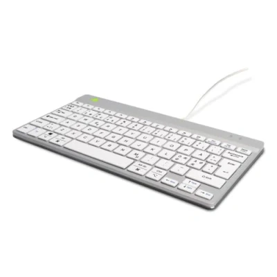 Afbeelding van R GO Tools Compact Break Toetsenbord Kabelgebonden QWERTY, Nederlands Wit Ergonomisch
