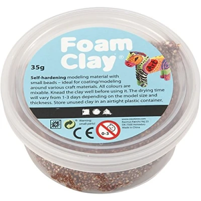 Afbeelding van Foam Clay Bruin, 35gr.