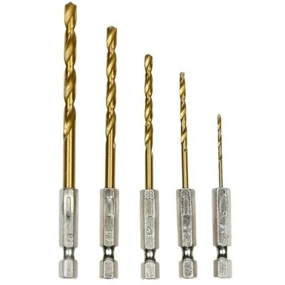 Afbeelding van Hofftech Boorset Titanium 5 delig