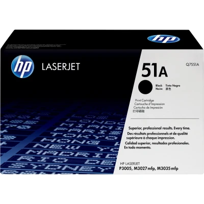 Afbeelding van HP 51A (Q7551A) Toner Zwart