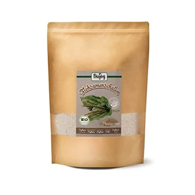 Afbeelding van Biojoy Psylliumvezels Biologisch (1 kg), psylliumschillen 99% zuiverheid, psyllium husk (Plantago ovata)