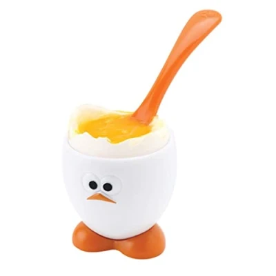 Afbeelding van Joi Egghead eierdopje met lepel